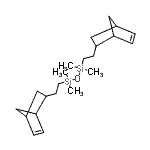 CAS 登录号：198570-39-7， 1,3-二[2-(双环[2.2.1]庚-5-烯-2-基)乙基]-1,1,3,3-四甲基二硅氧烷
