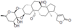 CAS 登录号：1986-70-5， 牛角瓜甙