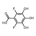CAS#: 198832-21-2, 2,6-Difluoro-3,4,5-trihydroxybenzoic acid