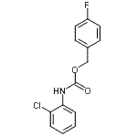 CAS 登录号：198879-50-4， 4-氟苄基(2-氯苯基)氨基甲酸酯