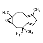 CAS#: 19888-33-6, (1R,4E,7E,11R)-1,5,9,9-Tetramethyl-12-Oxabicyclo[9.1.0]Dodeca-4,7-Diene