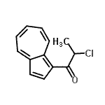 CAS#: 198963-40-5, 1-(1-Azulenyl)-2-Chloro-1-Propanone