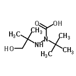 CAS#: 198968-38-6, 2-(1-Hydroxy-2-Methyl-2-Propanyl)-1-(2-Methyl-2-Propanyl)Hydrazinecarboxylic Acid