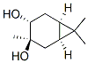 CAS#: 19898-58-9, (1alpha,3beta,4alpha,6alpha)-3,7,7-Trimethylbicyclo[4.1.0]Heptane-3,4-Diol