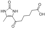 CAS#: 19920-34-4, 6-(5-Methyl-2-Oxo-2,3-Dihydro-1H-Imidazol-4-Yl)-6-Oxo-Hexanoic Acid