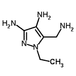CAS#: 199342-05-7, 5-(Aminomethyl)-1-Ethyl-1H-Pyrazole-3,4-Diamine
