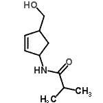 CAS#: 199395-85-2, N-[4-(Hydroxymethyl)-2-Cyclopenten-1-Yl]-2-Methylpropanamide