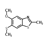 CAS#: 199464-76-1, 5-Methoxy-2-Methyl-6-(Methylsulfanyl)-1,3-Benzothiazole