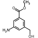 CAS#: 199536-04-4, Methyl 3-Amino-5-(Hydroxymethyl)Benzoate