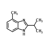 CAS#: 199594-47-3, 2-Isopropyl-4-Methyl-1H-Benzimidazole
