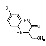 CAS#: 199679-86-2, 2-[(4-Chlorophenyl)Amino]Butanoic Acid