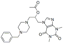 CAS#: 19977-15-2, [1-(4-Benzylpiperazin-1-Yl)-3-(1,3-Dimethyl-2,6-Dioxo-Purin-7-Yl)Propan-2-Yl] Acetate
