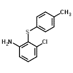 CAS#: 199803-23-1, 3-Chloro-2-[(4-Methylphenyl)Sulfanyl]Aniline