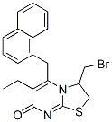 CAS 登录号：199852-50-1， 3-(溴甲基)-6-乙基-5-(萘-1-基甲基)-2,3-二氢-[1,3]噻唑并[3,2-a]嘧啶-7-酮