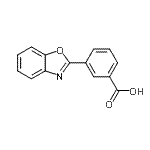 CAS#: 20000-56-0, 3-(1,3-Benzoxazol-2-Yl)Benzoic Acid
