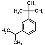 CAS 登录号：20033-12-9， 1-异丙基-3-(2-甲基-2-丙基)苯