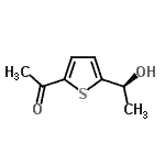 CAS#: 200337-67-3, 1-{5-[(1S)-1-Hydroxyethyl]-2-Thienyl}Ethanone