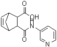 CAS#: 200431-54-5, 3-(3-Pyridinylcarbamoyl)Bicyclo[2.2.1]Hept-5-Ene-2-Carboxylic Acid