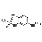 CAS#: 200485-16-1, N-[2-Hydroxy-5-(Methylamino)Phenyl]Sulfuric Diamide