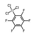 CAS#: 20083-38-9, Trichloro(Pentafluorophenyl)Silane