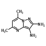 CAS#: 200884-04-4, 5,7-Dimethylpyrazolo[1,5-a]Pyrimidine-2,3-Diamine