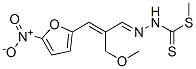 CAS#: 20091-92-3, 3-[2-(Methoxymethyl)-3-(5-Nitro-2-Furyl)Allylidene]Dithiocarbazic Acid Methyl Ester