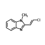 CAS#: 200931-45-9, 2-[(E)-2-Chlorovinyl]-1-Methyl-1H-Benzimidazole