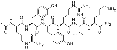 CAS#: 200959-48-4, N2-Acetyl-L-Arginyl-L-Tyrosyl-L-Tyrosyl-L-Arginyl-L-Isoleucyl-L-Lysinamide