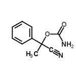 CAS#: 20102-13-0, 1-Cyano-1-Phenylethyl Carbamate
