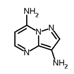 CAS#: 201599-12-4, Pyrazolo[1,5-a]Pyrimidine-3,7-Diamine