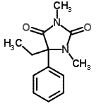 CAS#: 201606-44-2, 5-Ethyl-1,3-Dimethyl-5-Phenyl-2,4-Imidazolidinedione