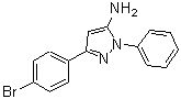 CAS#: 201735-04-8, 3-(4-Bromophenyl)-1-Phenyl-1H-Pyrazol-5-Amine