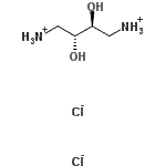 CAS 登录号：20182-71-2， (2R,3S)-2,3-二羟基-1,4-丁烷二铵二氯化物