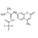 CAS 登录号：201847-52-1， N-(4-甲基-2-氧代-2H-苯并吡喃-7-基)-D-丙氨酰胺三氟乙酸盐(1:1)