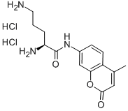 CAS#: 201854-09-3, (2S)-2,5-Diamino-N-(4-Methyl-2-Oxo-2H-1-Benzopyran-7-Yl)-Pentanamide Hydrochloride (1:2)