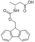 CAS 登录号：201864-71-3， (3R)-3-[[(9H-芴-9-基甲氧基)羰基]氨基]-丁酸