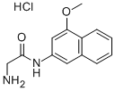 CAS 登录号：201930-16-7， 2-氨基-N-(4-甲氧基-2-萘基)-乙酰胺盐酸盐(1:1)