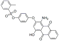 CAS#: 20210-74-6, 4-[(1-Amino-9,10-Dihydro-4-Hydroxy-9,10-Dioxo-2-Anthryl)Oxy]Phenyl o-Toluenesulphonate