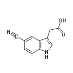 CAS#: 202124-89-8, (5-Cyano-1H-Indol-3-Yl)Acetic Acid