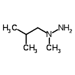 CAS#: 20240-63-5, 1-Isobutyl-1-Methylhydrazine