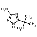 CAS#: 202403-45-0, 5-(2-Methyl-2-Propanyl)-1H-1,2,4-Triazol-3-Amine