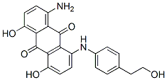 CAS#: 20241-79-6, 4-Amino-1,8-Dihydroxy-5-[[4-(2-Hydroxyethyl)Phenyl]Amino]Anthracene-9,10-Dione