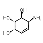 CAS#: 202459-97-0, (1S,2S,3S,6R)-6-Amino-4-Cyclohexene-1,2,3-Triol
