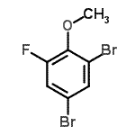 CAS#: 202982-75-0, 1,5-Dibromo-3-Fluoro-2-Methoxybenzene