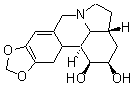 CAS#: 2030-55-9, (1S,2R,3aR,12bS,12cR)-2,3,3a,4,5,7,12b,12c-Octahydro-1H-[1,3]Dioxolo[4,5-j]pyrrolo[3,2,1-de]phenanthridine-1,2-diol