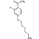 CAS 登录号：203066-91-5， 1-[2-氟-4-(己氧基)苯基]乙酮