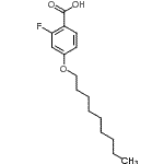CAS#: 203066-97-1, 2-Fluoro-4-(Nonyloxy)Benzoic Acid