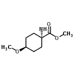 CAS#: 203314-45-8, Methyl trans-1-Amino-4-Methoxycyclohexanecarboxylate