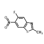 CAS#: 203340-21-0, 5-Fluoro-2-Methyl-6-Nitro-1,3-Benzothiazole