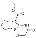CAS#: 203385-15-3, 2-[(2-Chloroacetyl)Amino]-5,6-Dihydro-4H-Cyclopenta[b]Thiophene-3-carboxylic Acid Ethyl Ester